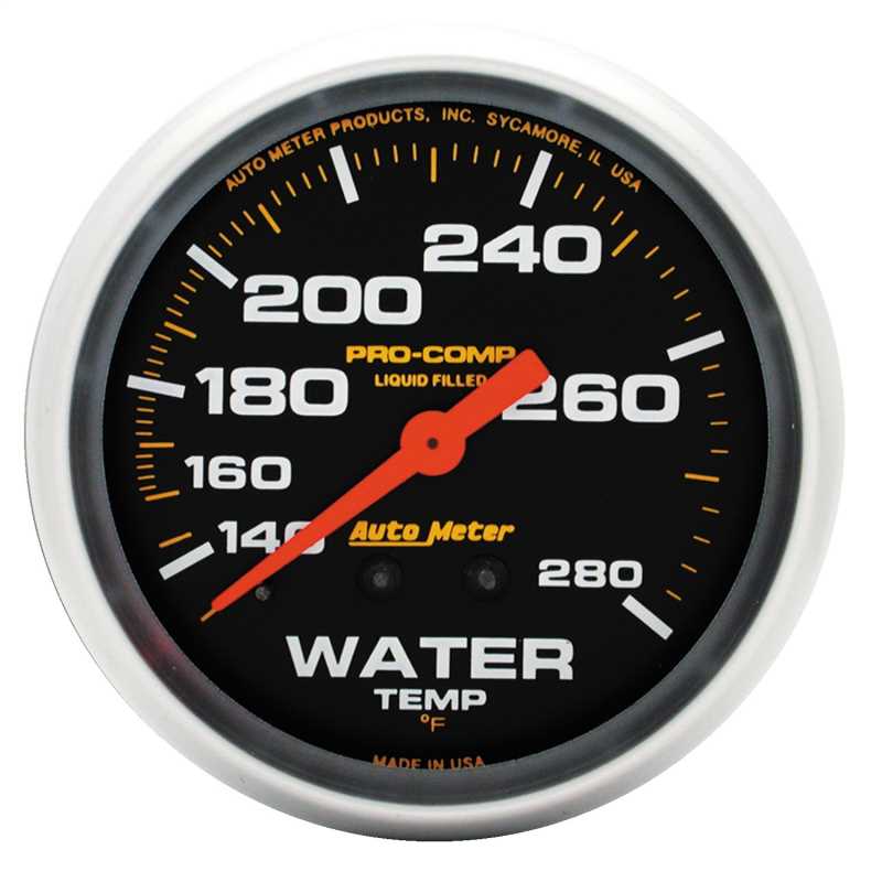 Pro-Comp™ Liquid-Filled Mechanical Water Temperature Gauge 5431